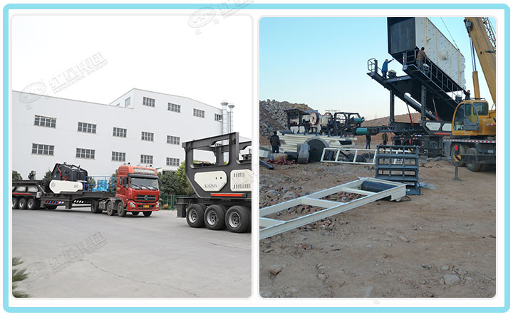 設(shè)備發(fā)貨、安裝現(xiàn)場(chǎng)