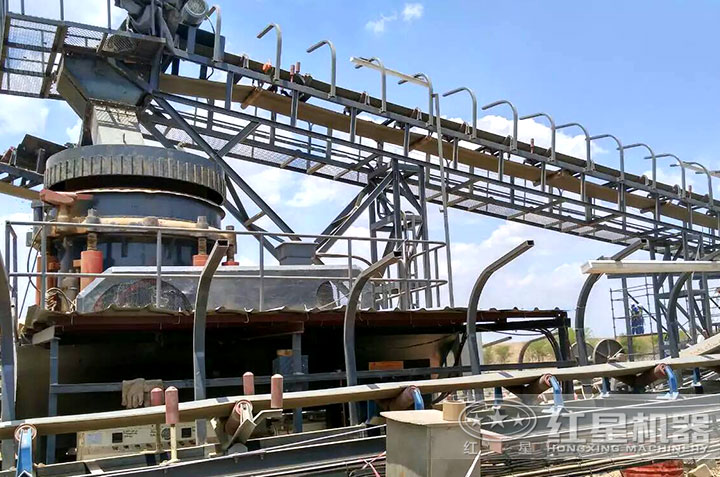 二級破碎，細(xì)碎