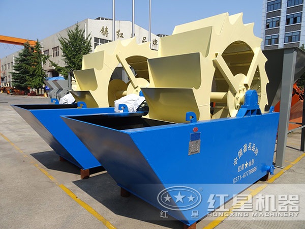 單葉輪式洗砂機(jī)，占地小，處理量小