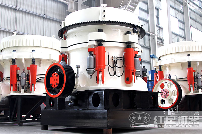 圓錐式破碎機(jī)立體結(jié)構(gòu)，占地面積小